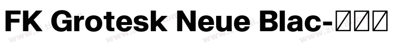 FK Grotesk Neue Blac字体转换 FK Grotesk Neue Blac字体转换